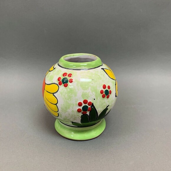 Ruth Mexico Short Vase Rabbit Bird Multicolor - Picture 2 of 6